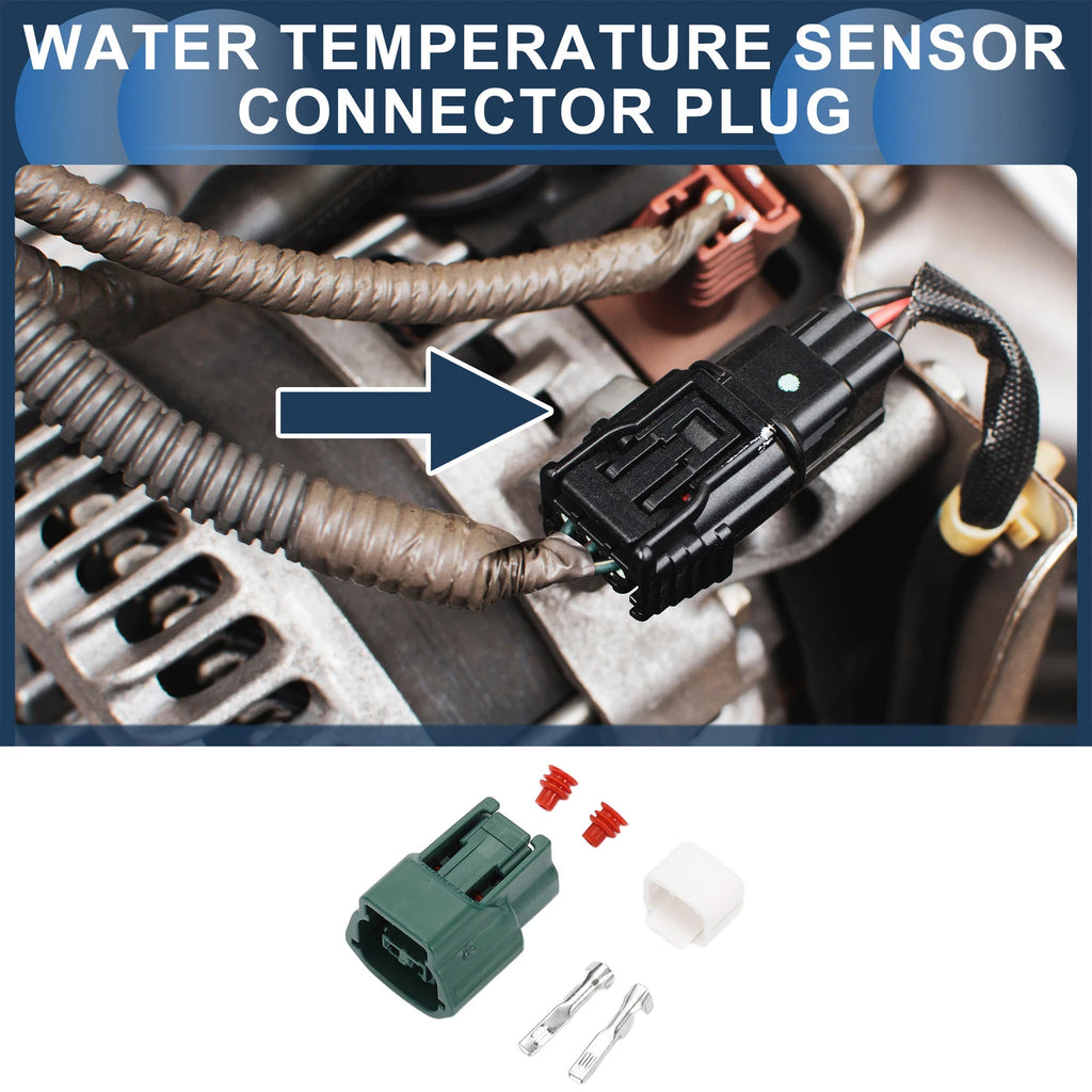 2 Pin Water Temperature Sensor Connector Plug for Nissan