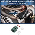 2 Pin Water Temperature Sensor Connector Plug for Nissan