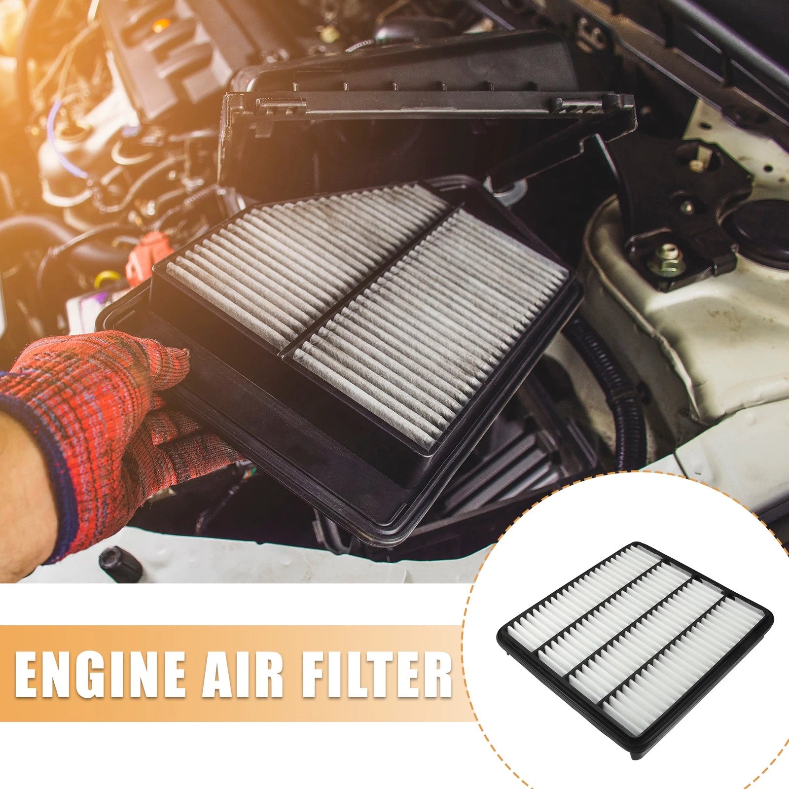 Car Engine Air Filter Replacement for Lexus LX570 (2008–2021)