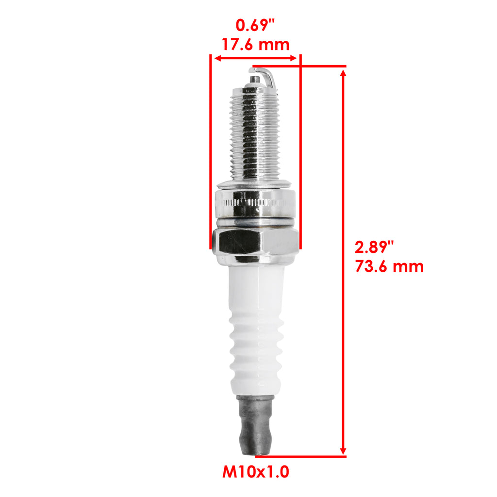 Caltric Spark Plug Replacement for Polaris RZR PRO XP (2020–2026)