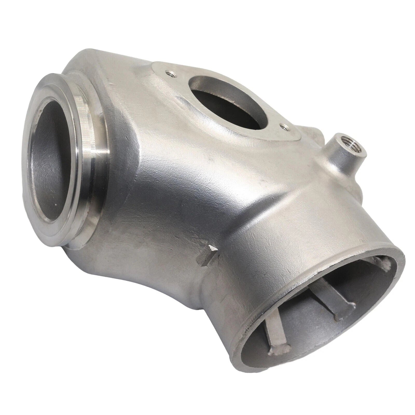Stainless Steel Elbow for Volvo Penta D4-180 / D4-320 (Replaces 21684826, 3884701)