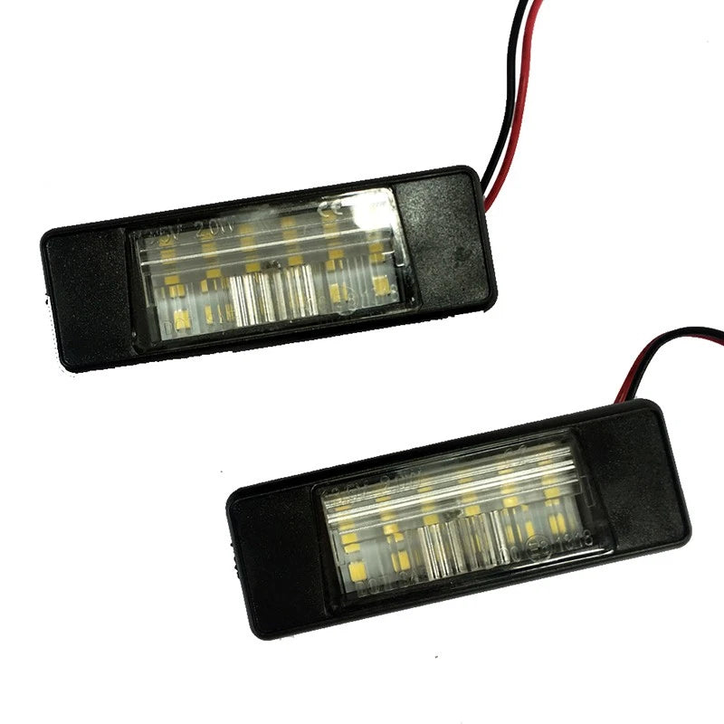 2X Error Free LED License Plate Light for Nissan Qashqai X-Trail