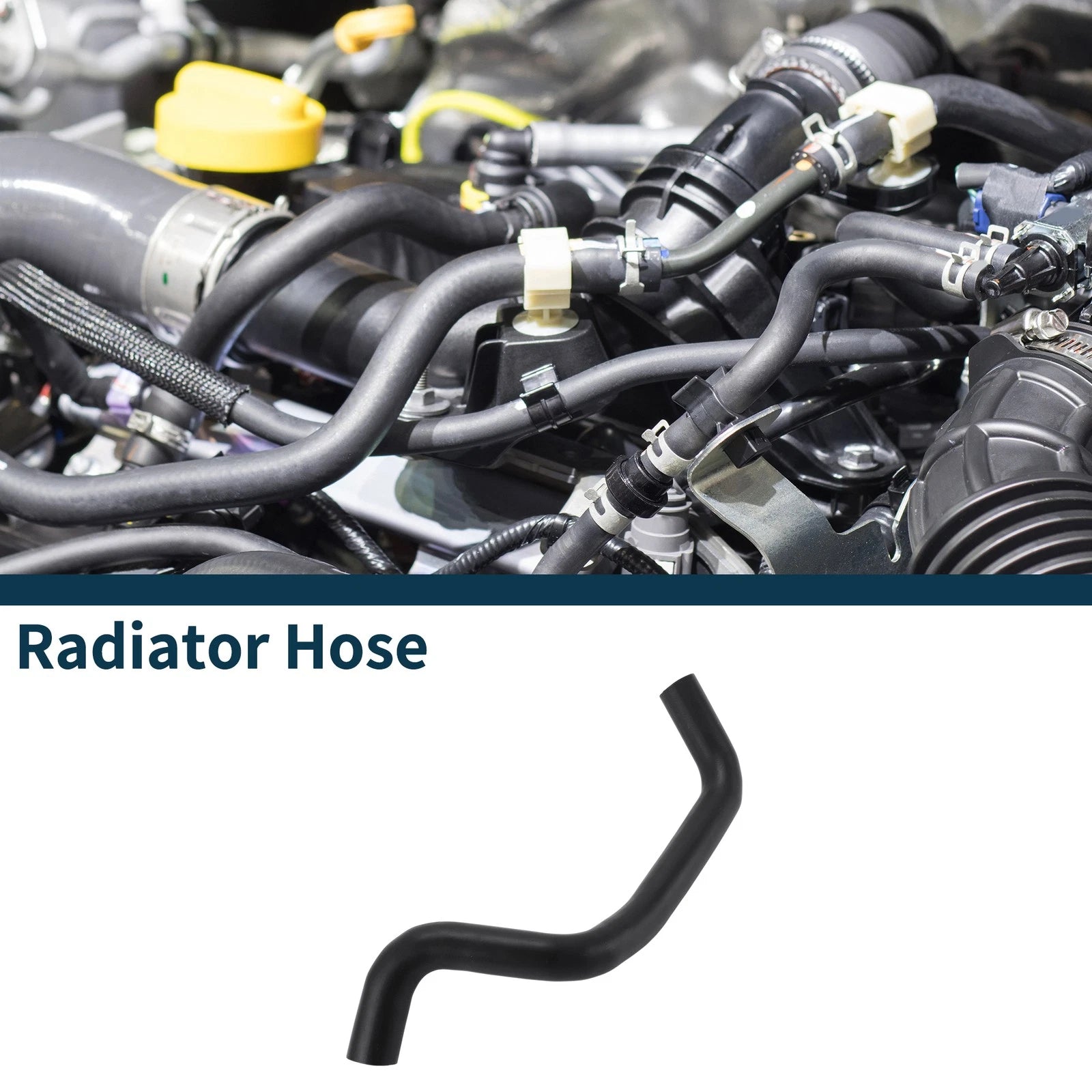 Radiator Hose Replacement for Toyota Camry (2007–2011) Rubber Downpipe