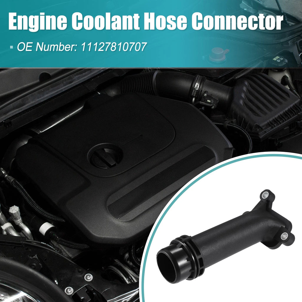 Engine Coolant Hose Connector Replacement for BMW E90 E91 E92 E93 X1 X3 X4 (2007–2015)