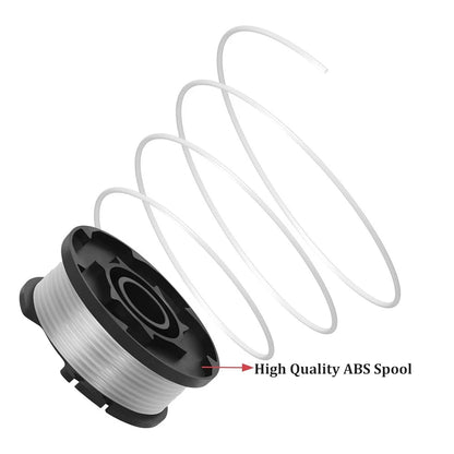 6Pcs Spool & Trimmer Line for HT19-401-003-06 & HT19-401-003-07