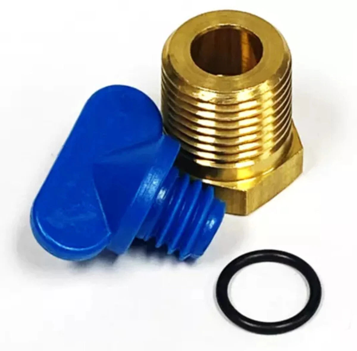 2Pcs Exhaust Manifold Drain Plug Kit for Volvo Penta 4.3 5.0 5.7 7.4 8.2L (479956)
