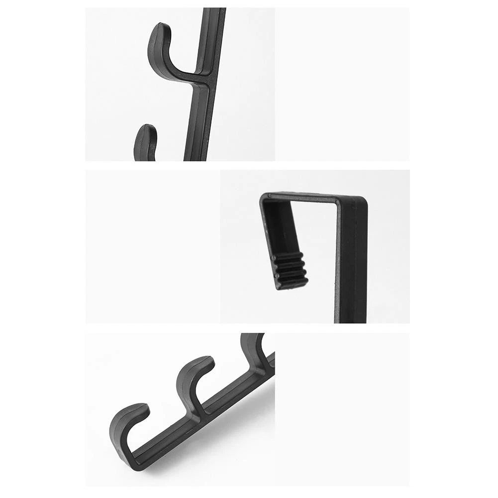 Over The Door Hooks for Hanging Bags Towels (Space Efficient Design)