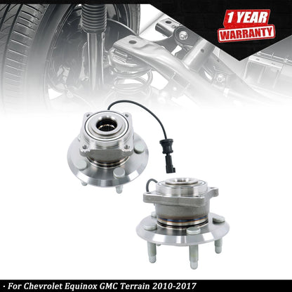 Rear Wheel Hub Bearings Pair for Chevrolet Equinox GMC Terrain (2010–2017) 512440