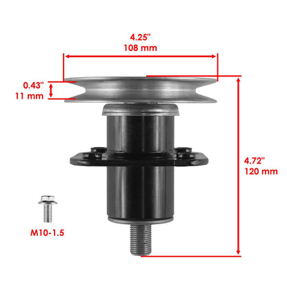 Spindle Assembly Replacement for Ariens Zoom 42 ZT Mower (2017–2019)