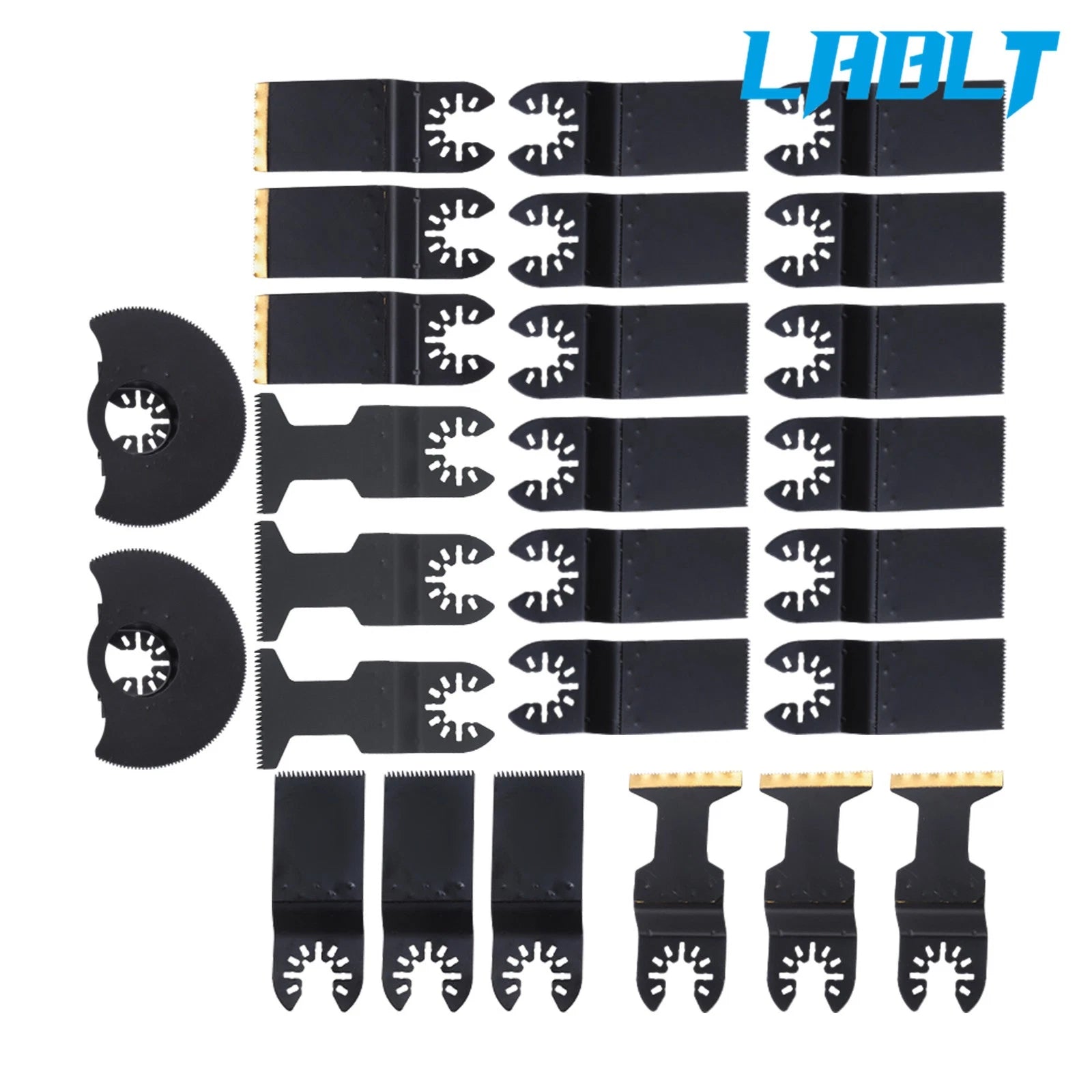 26Pcs Oscillating Saw Blades for Multitool (Wood, Plastics)