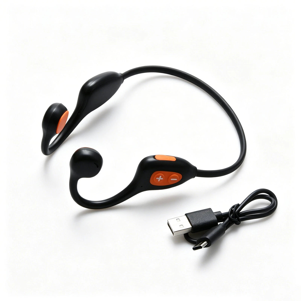 Bone Conduction Headphones Wireless 5.4 with 16H Battery & USB-C