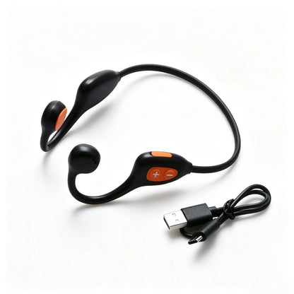 Bone Conduction Headphones Wireless 5.4 with 16H Battery & USB-C