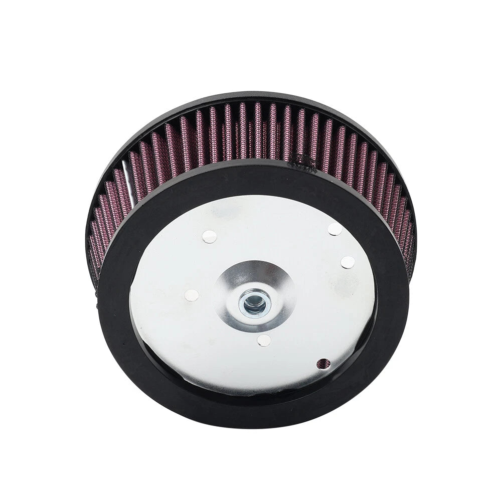 Red Air Cleaner Filter Element for Harley Dyna (1999–2017), Softail (2000–2017), Touring (1999–2016)