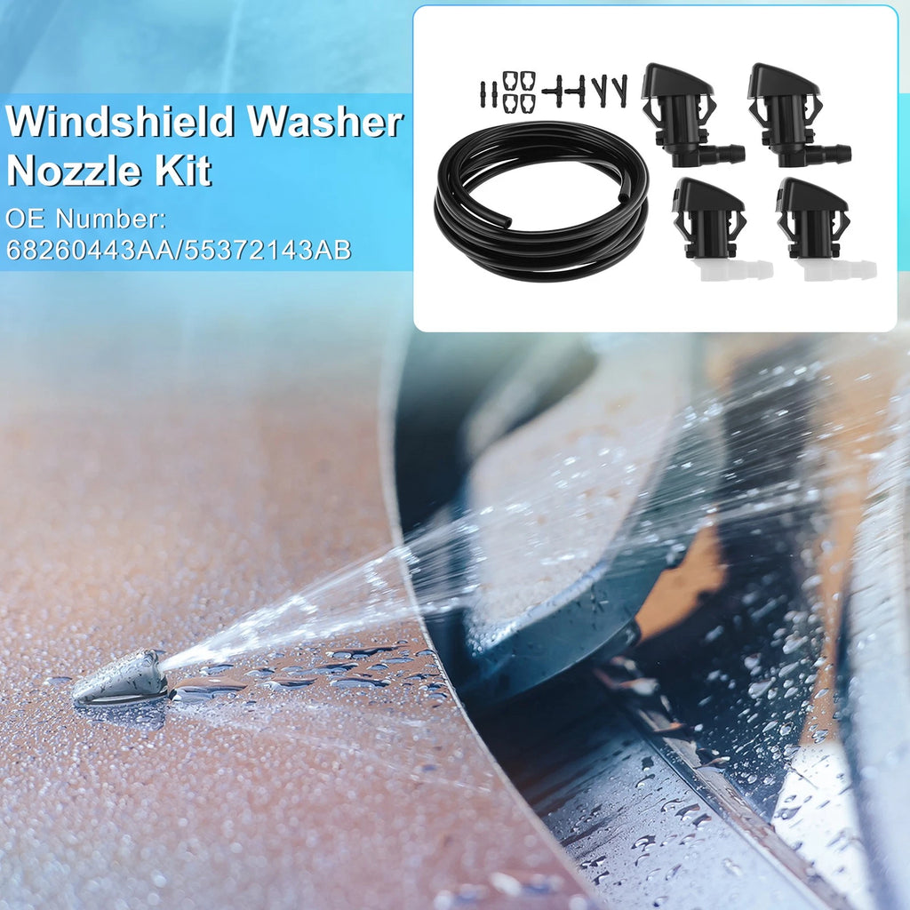 Windshield Washer Nozzle Kit for Dodge Durango (2011–2023) 68260443AA