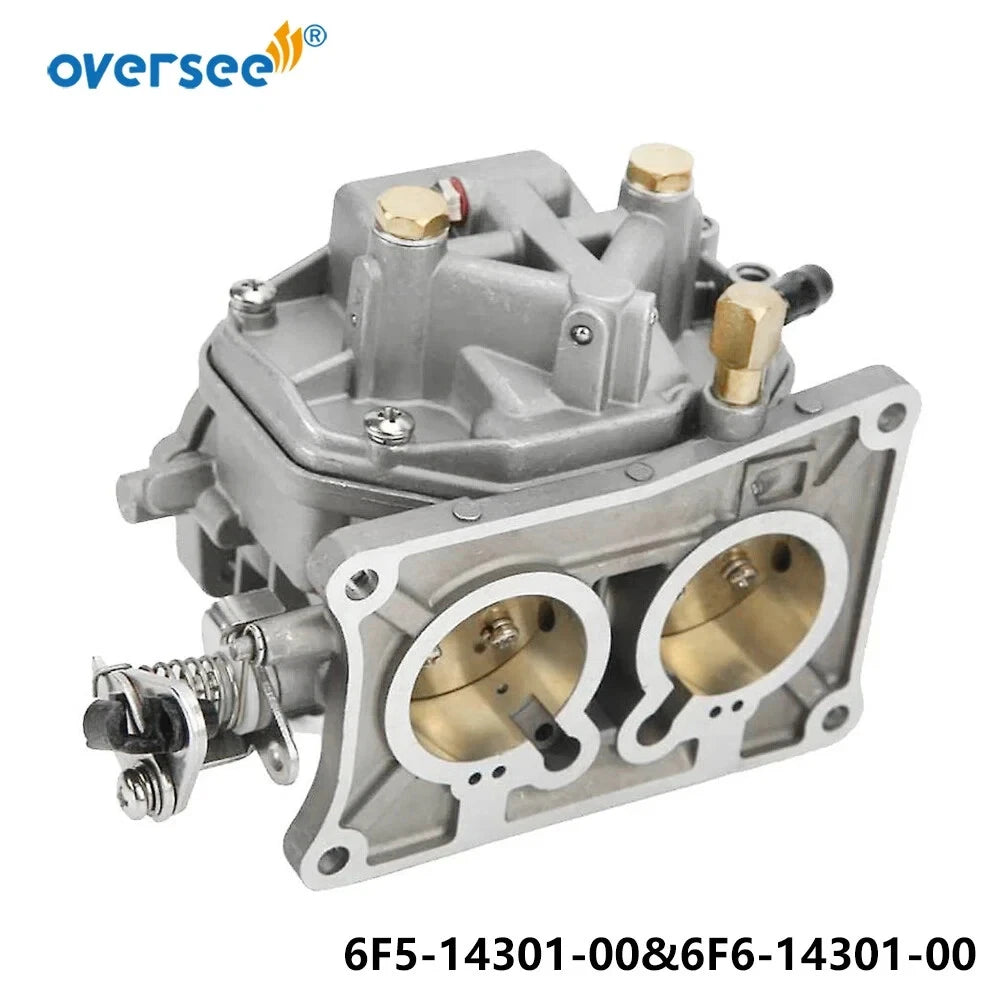 Carburetor Assy for Yamaha 40HP J 2-Stroke Outboard (6F5-14301-00, 6F6-14301-00-00)