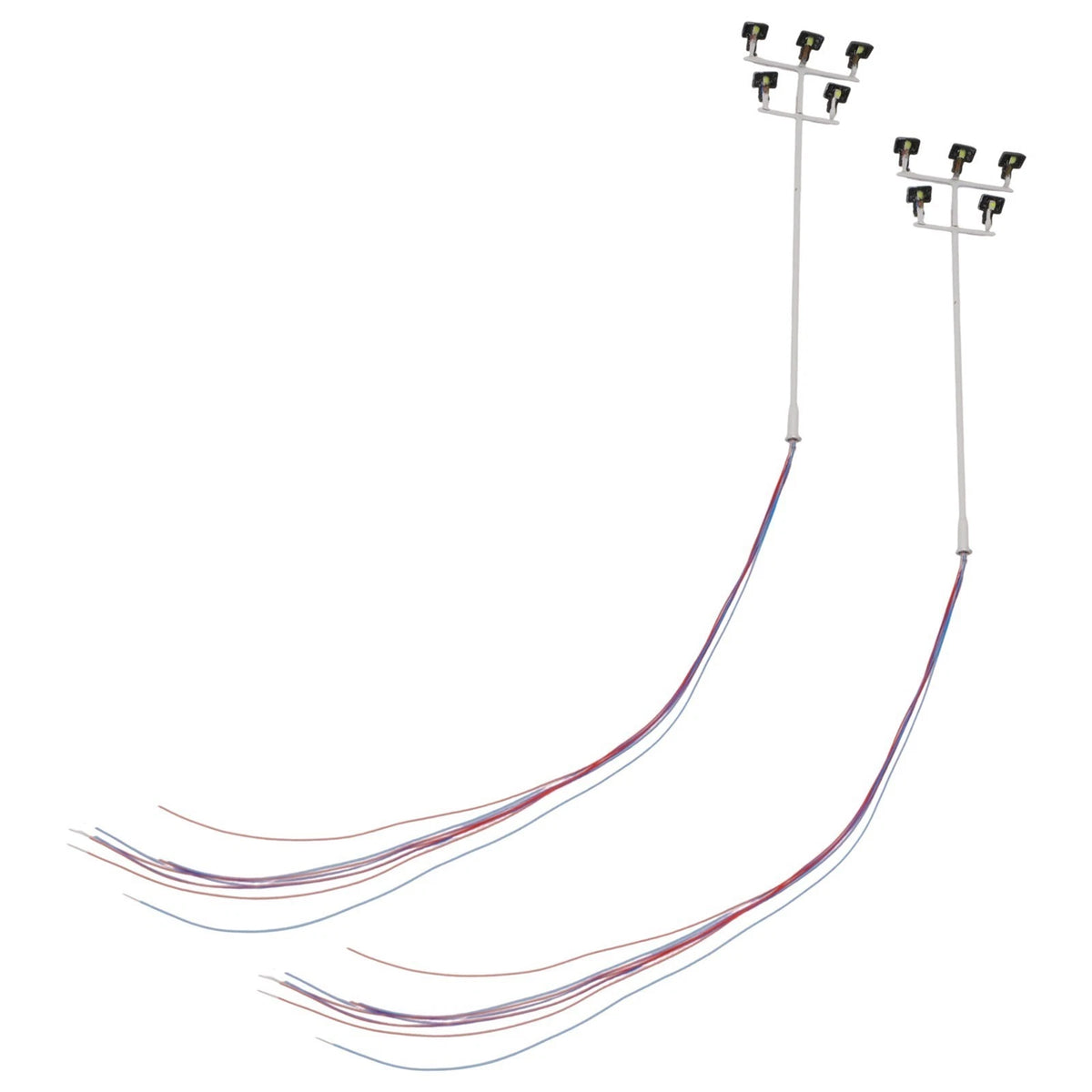 Street Light Set of 2 for N Scale Model Railway (10cm)