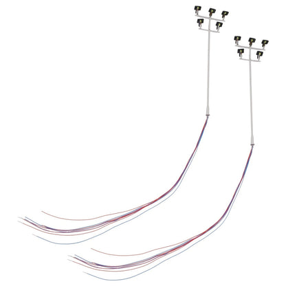 Street Light Set of 2 for N Scale Model Railway (10cm)