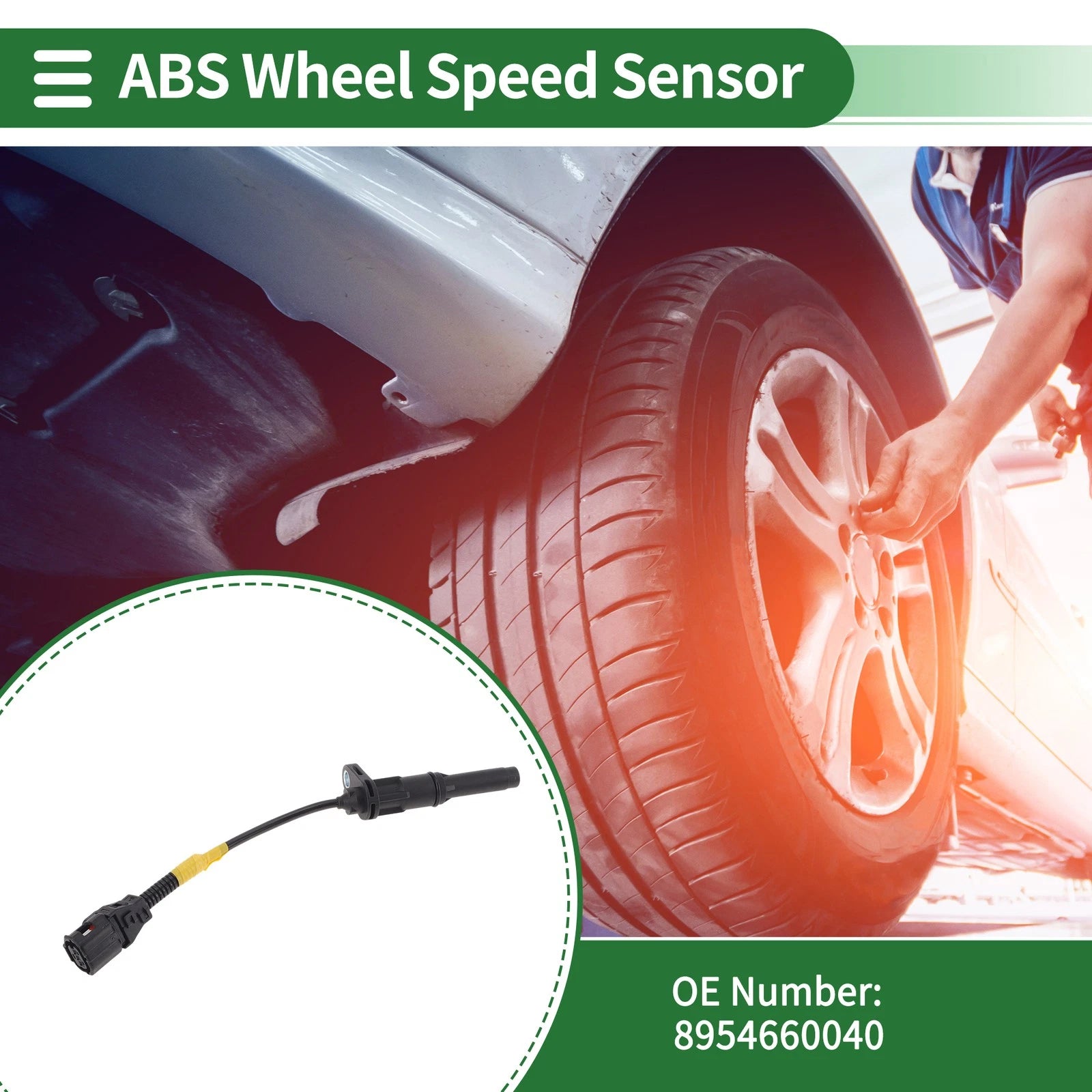 ABS Wheel Speed Sensor Replacement for Toyota Land Cruiser (2000–2015)