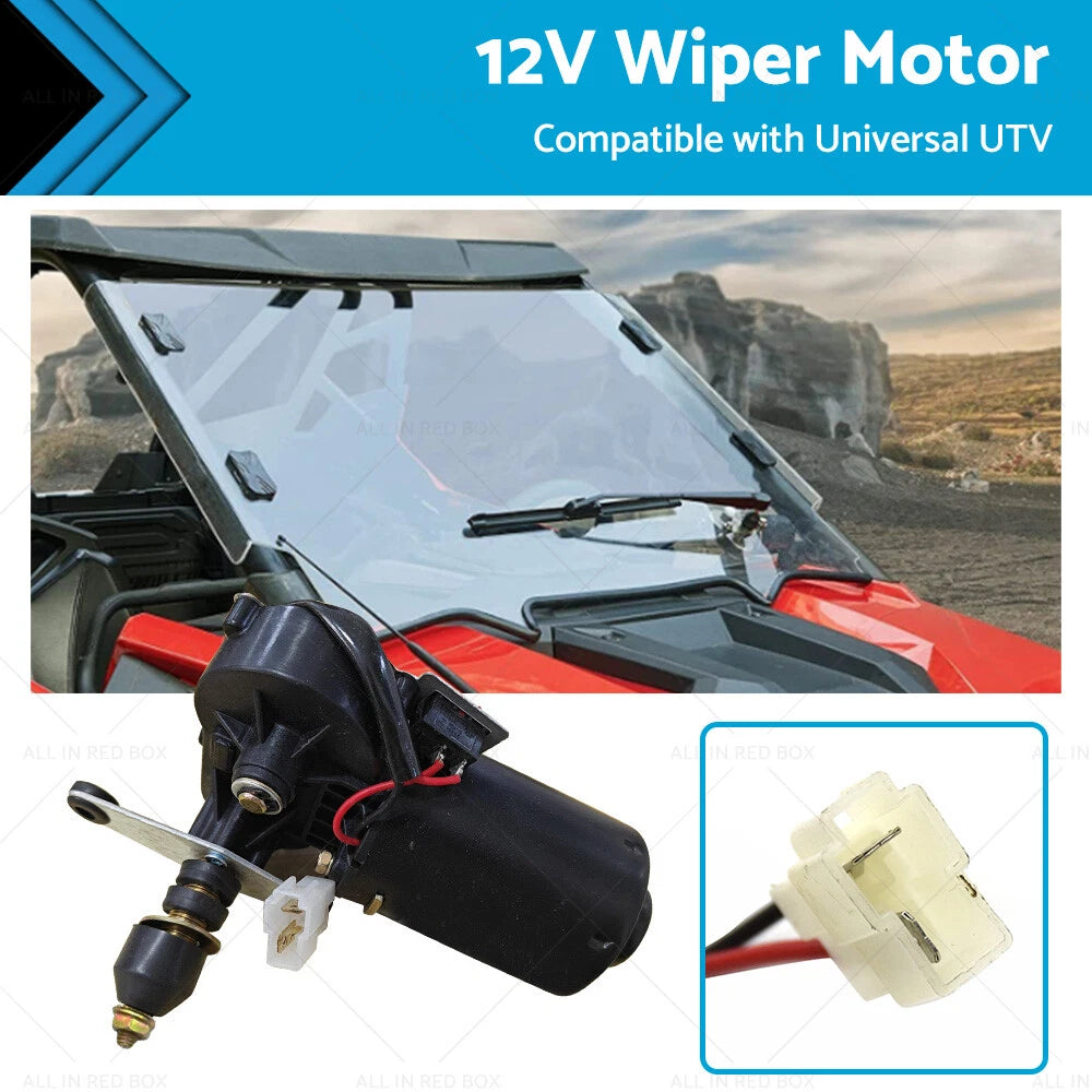 12V Electric Windshield Wiper Motor for Universal Car (Universal Fit)