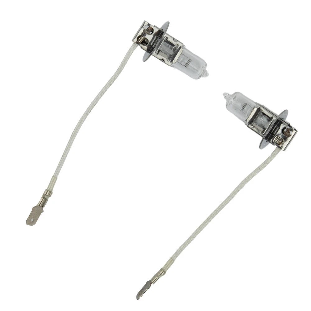 2pc 100W 12V Quartz Halogen Bulb Kit for H3