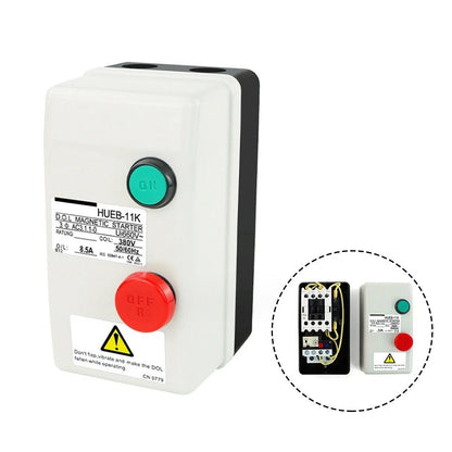 3-Phase 380V Magnetic Motor Starter Switch for Various Applications