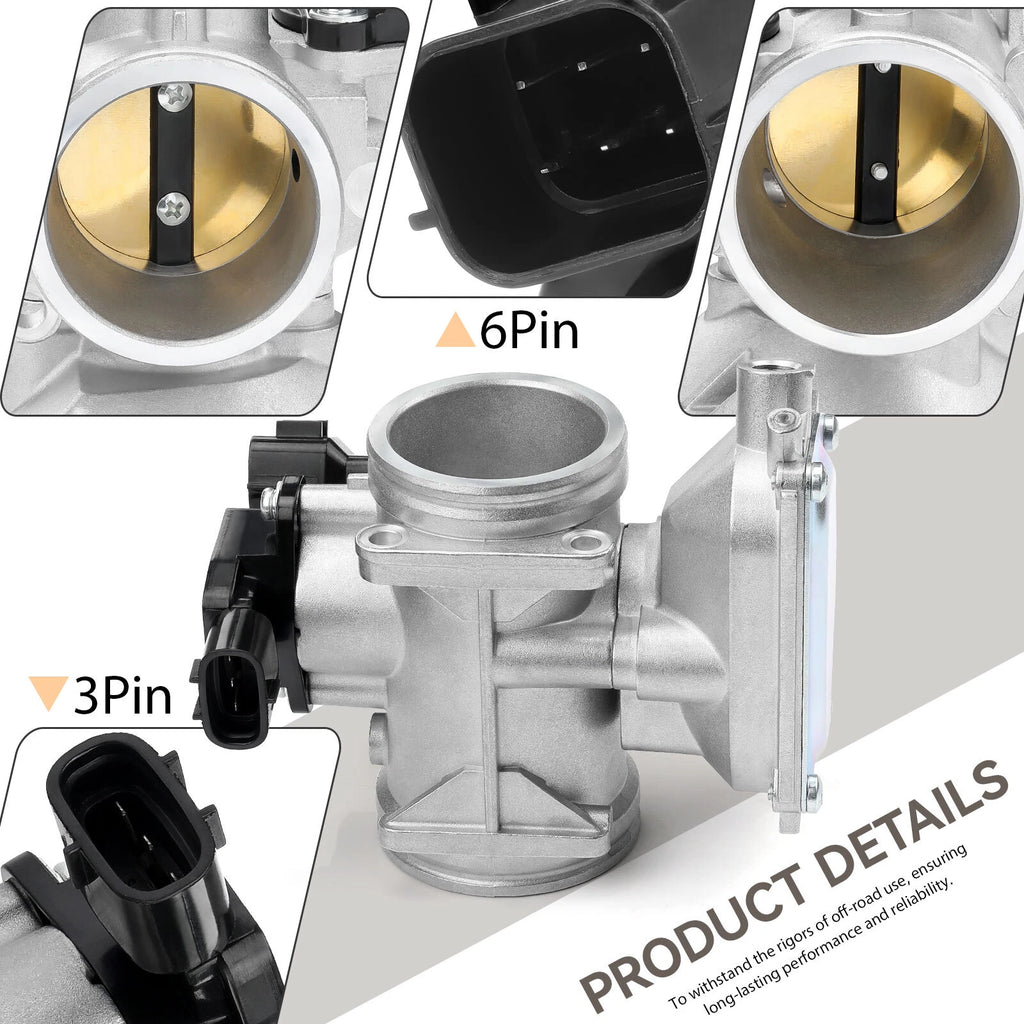 Throttle Body for Polaris Ranger Crew 800 / RZR 800 (2011–2014) 1204195