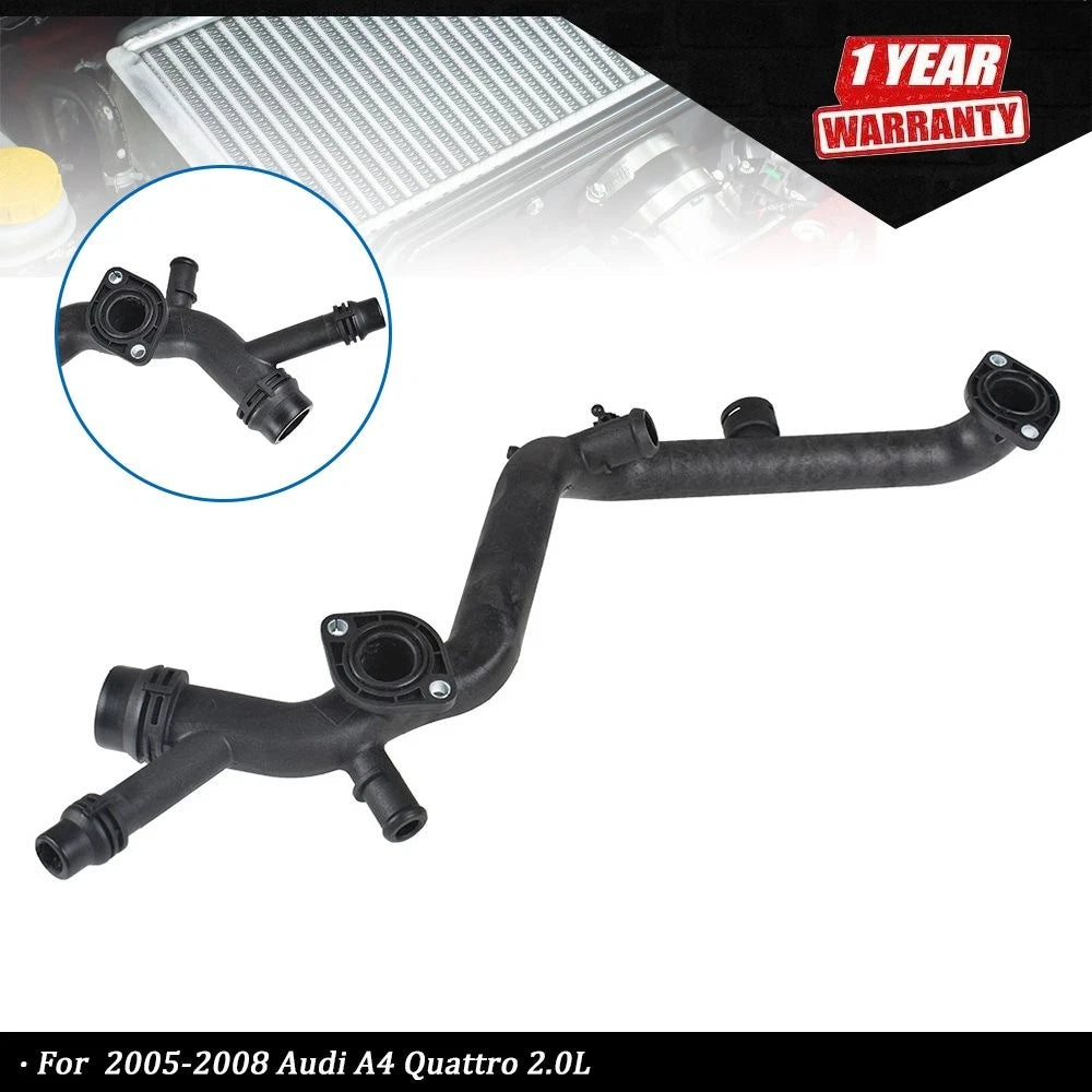 Radiator Coolant Pipe Water Hose for Audi A4 Quattro (2005–2008) 06E121045E