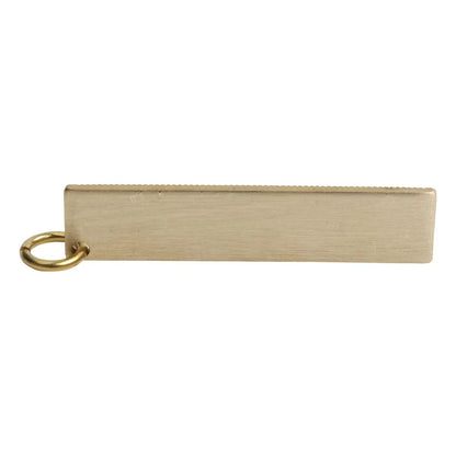 Set of 4 Portable Brass Rulers for Accurate Measurements