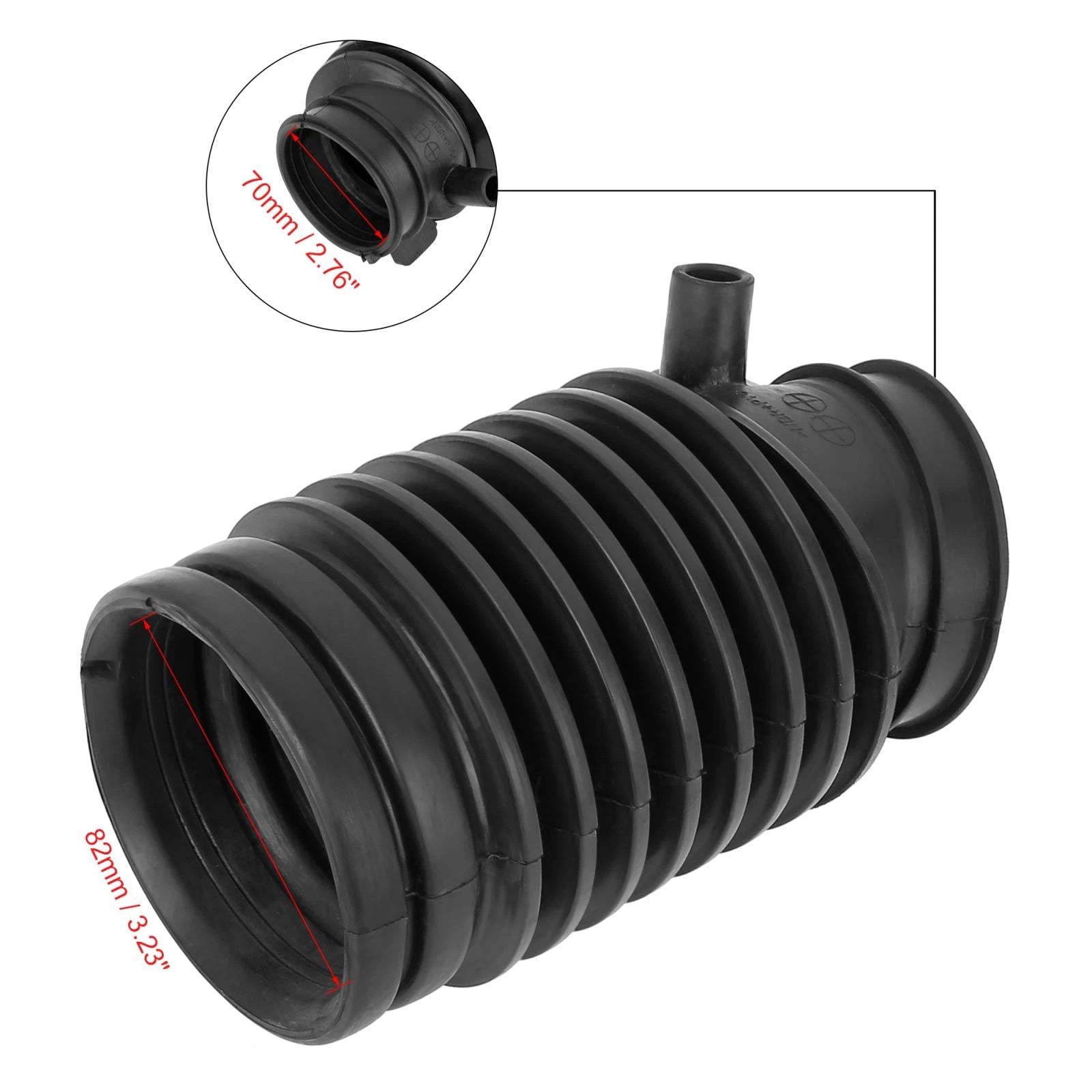 Engine Air Intake Tube Hose Pipe Rubber Replacement for Honda Accord (2003–2007)