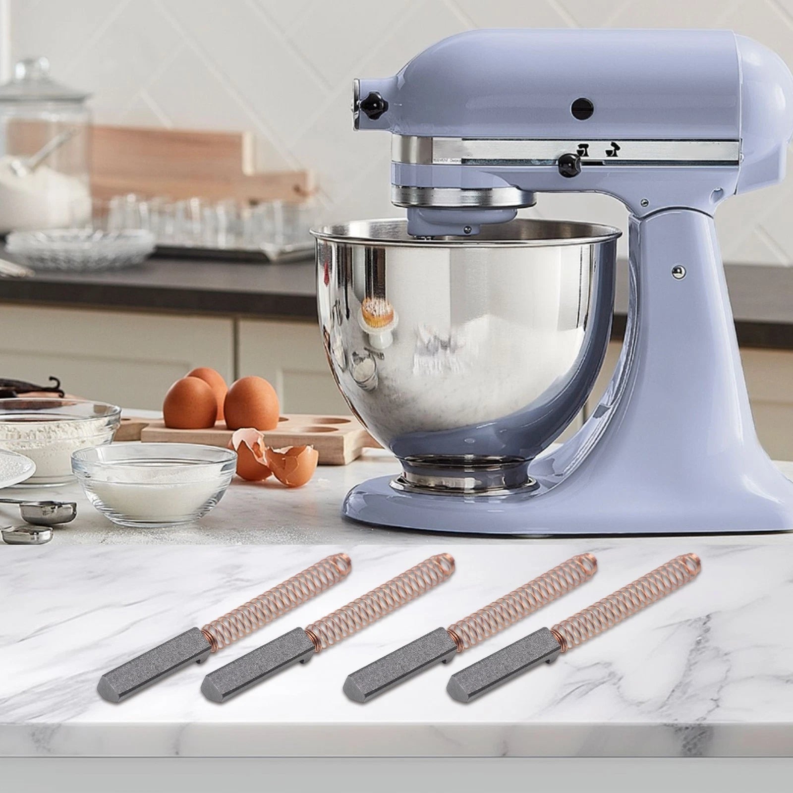Carbon Brushes for Kitchenaid Countertop Mixers (Fits K SS)