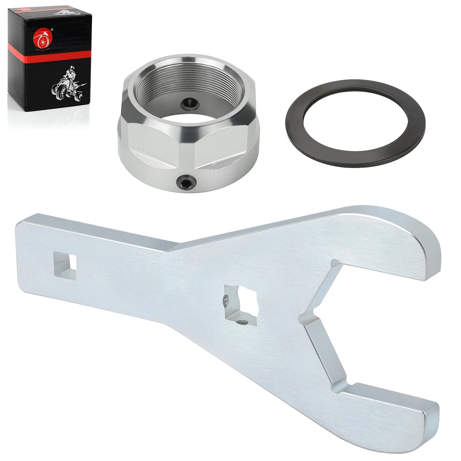 46mm Rear Axle Nut Wrench Tool for Yamaha Raptor 700/YFZ450/YFZ450X (2006–2023)