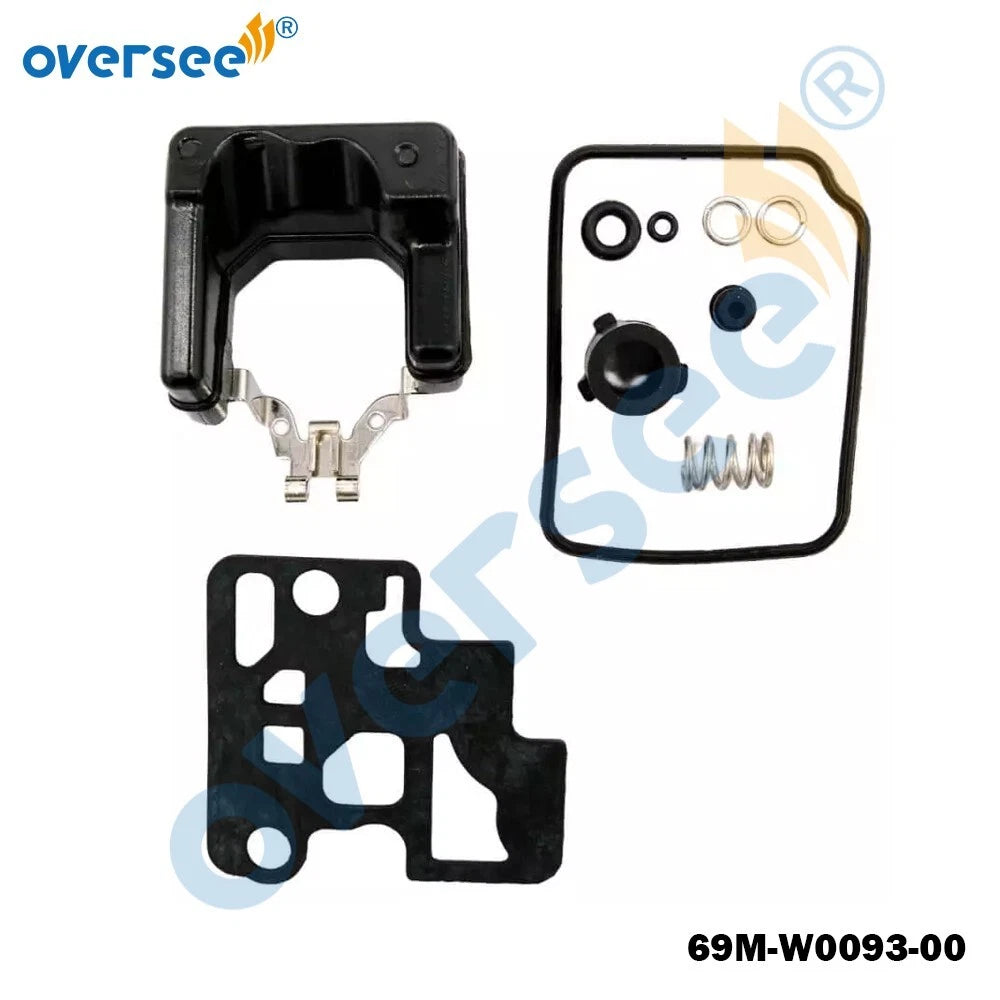 Carburetor Repair Kit for Yamaha F 2.5HP A B Outboard (1969–1969) 69M-14301-10, 69M-W0093-00