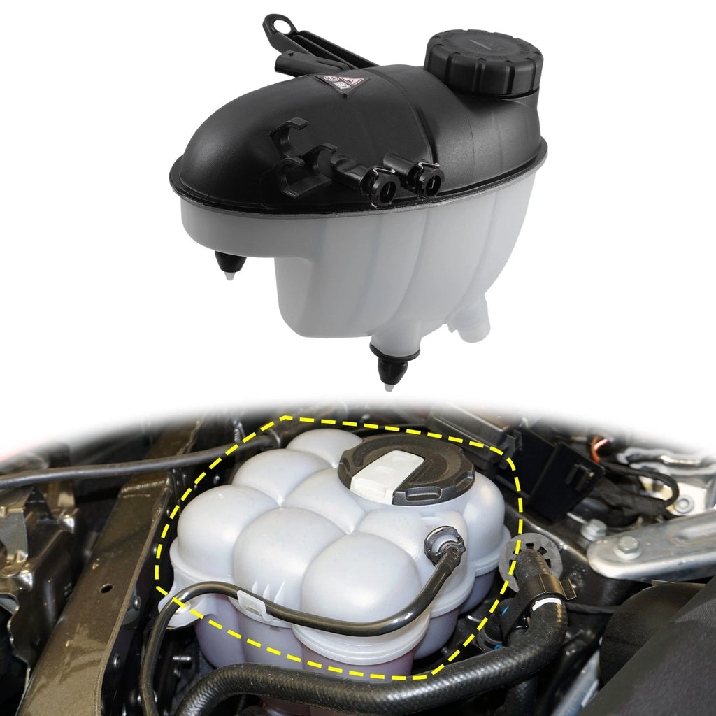 Coolant Reservoir Tank with Cap Sensor for Mercedes-Benz S65 (2014–2020)