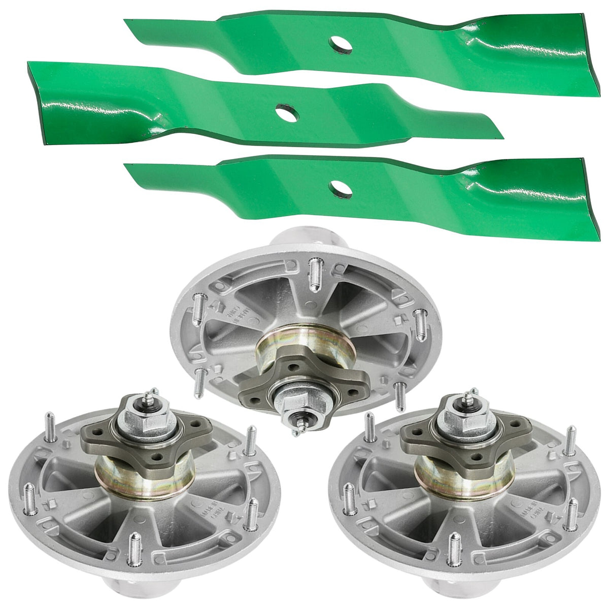 Deck Spindle and Blade Replacement for John Deere Z915B Z920R (2014–2019)