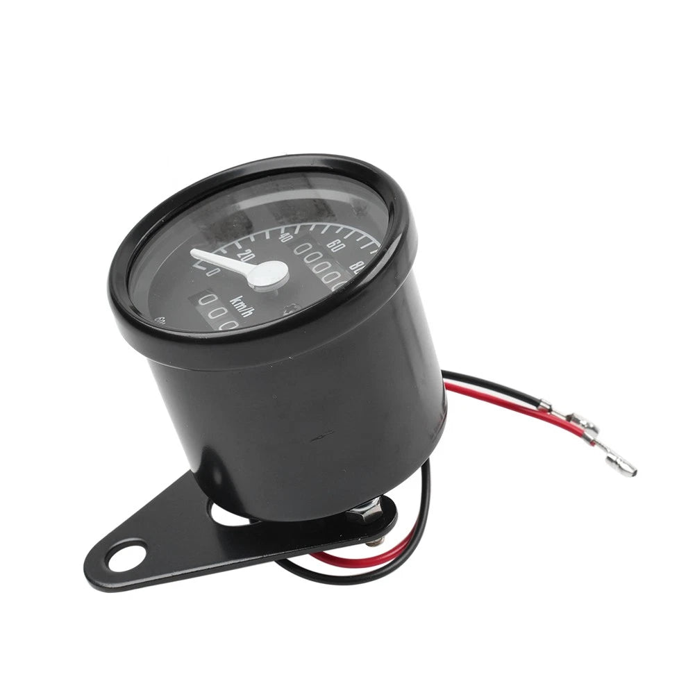 Universal Odometer Speedometer Tachometer Gauge for Motorcycle (12V)