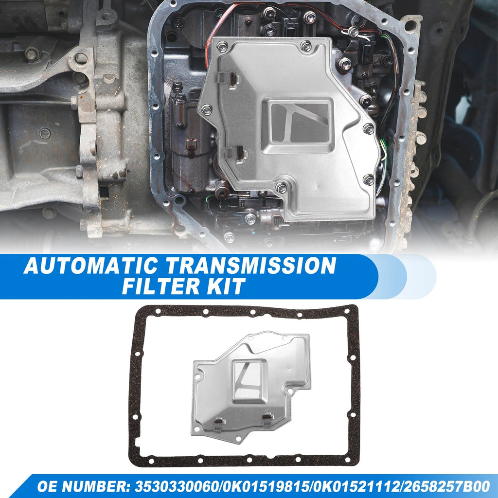 Transmission Filter Oil Pan Gasket Kit Replacement for Chevrolet (2007–2016)