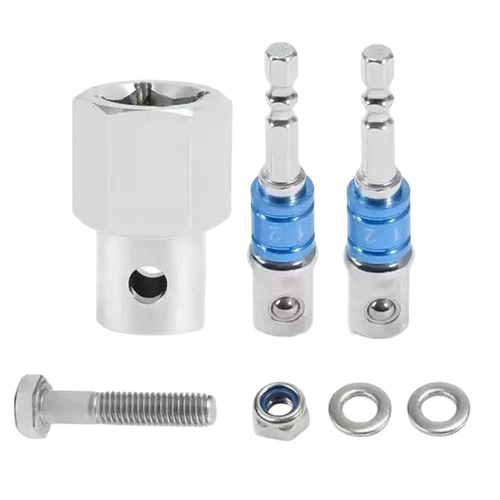 Stainless Steel Trailer Crank Handle Adapter Kit for