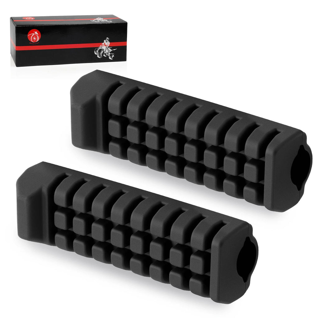 Set of 2 Rubber Foot Rests Pegs for Suzuki QuadSport 80 LT80 (1987–2006) 43551-40B00
