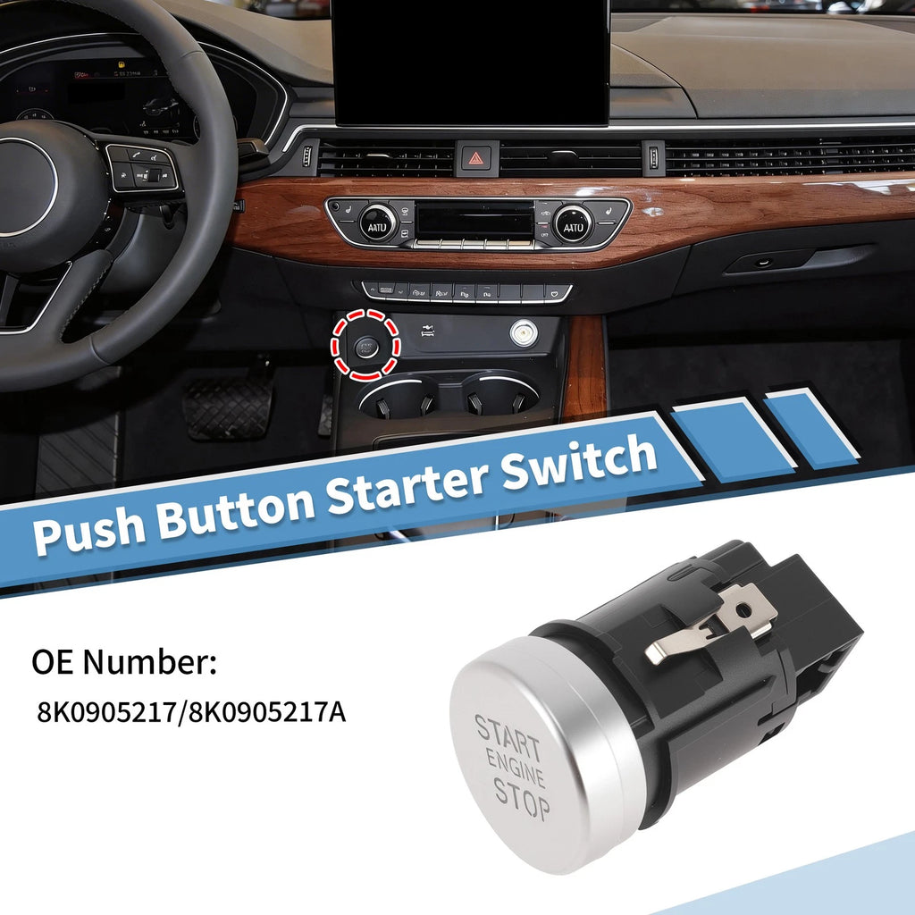 Keyless Engine Ignition Starter Switch for Audi A4 (2009–2016) No. 8K0905217