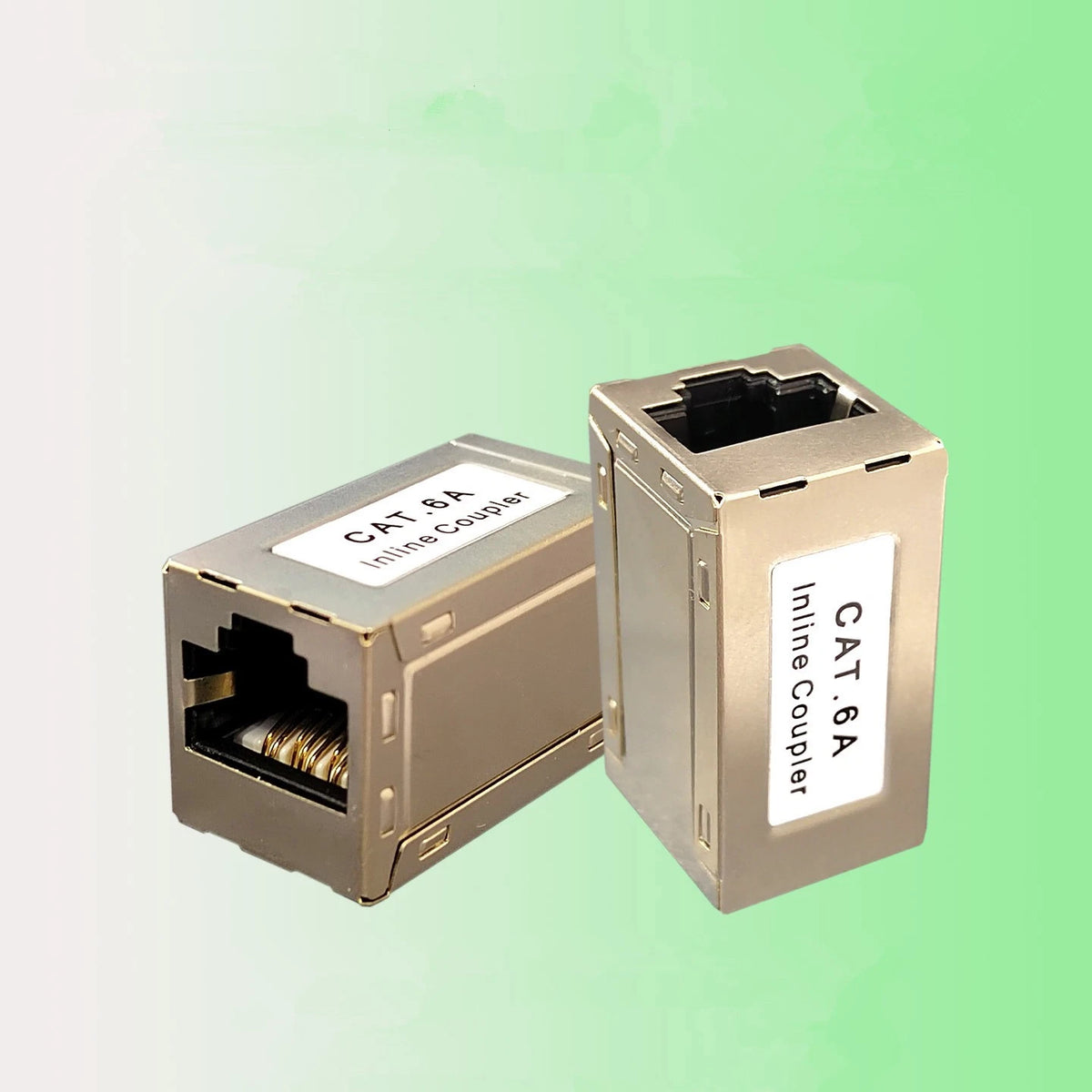 5x CAT6A Shielded RJ45 Ethernet Cable Extender Coupler