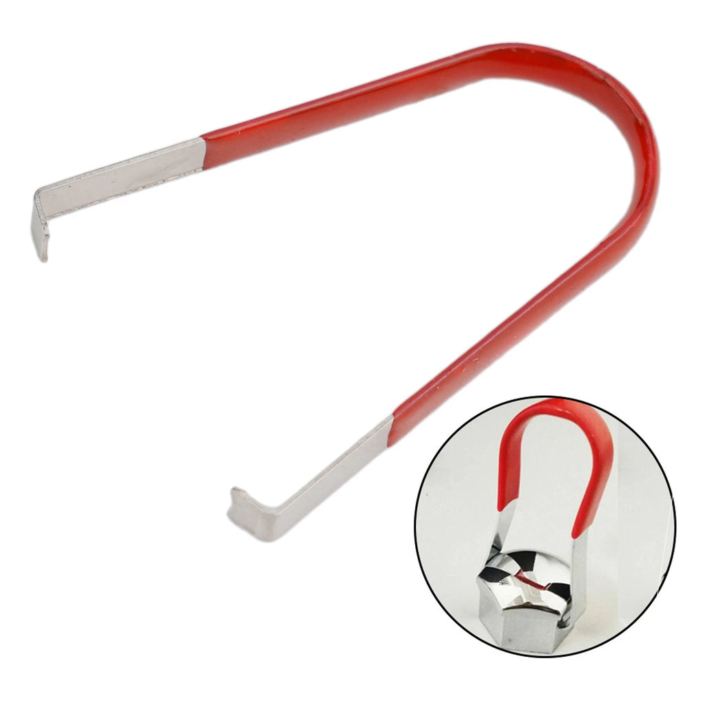 Nut Removal Key Tweezers for Car (1PCS) Red
