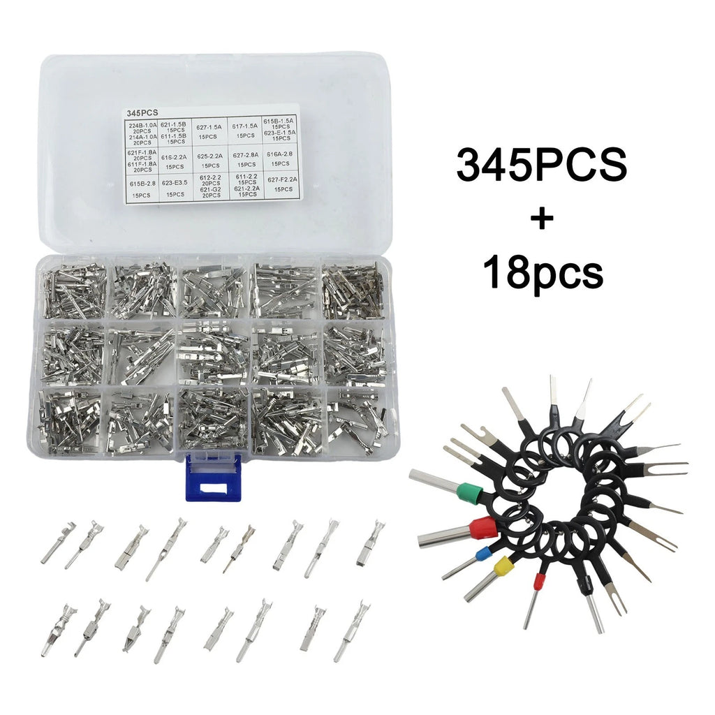 2X Terminal Pins Kit with Removal Tool for Quick Connections