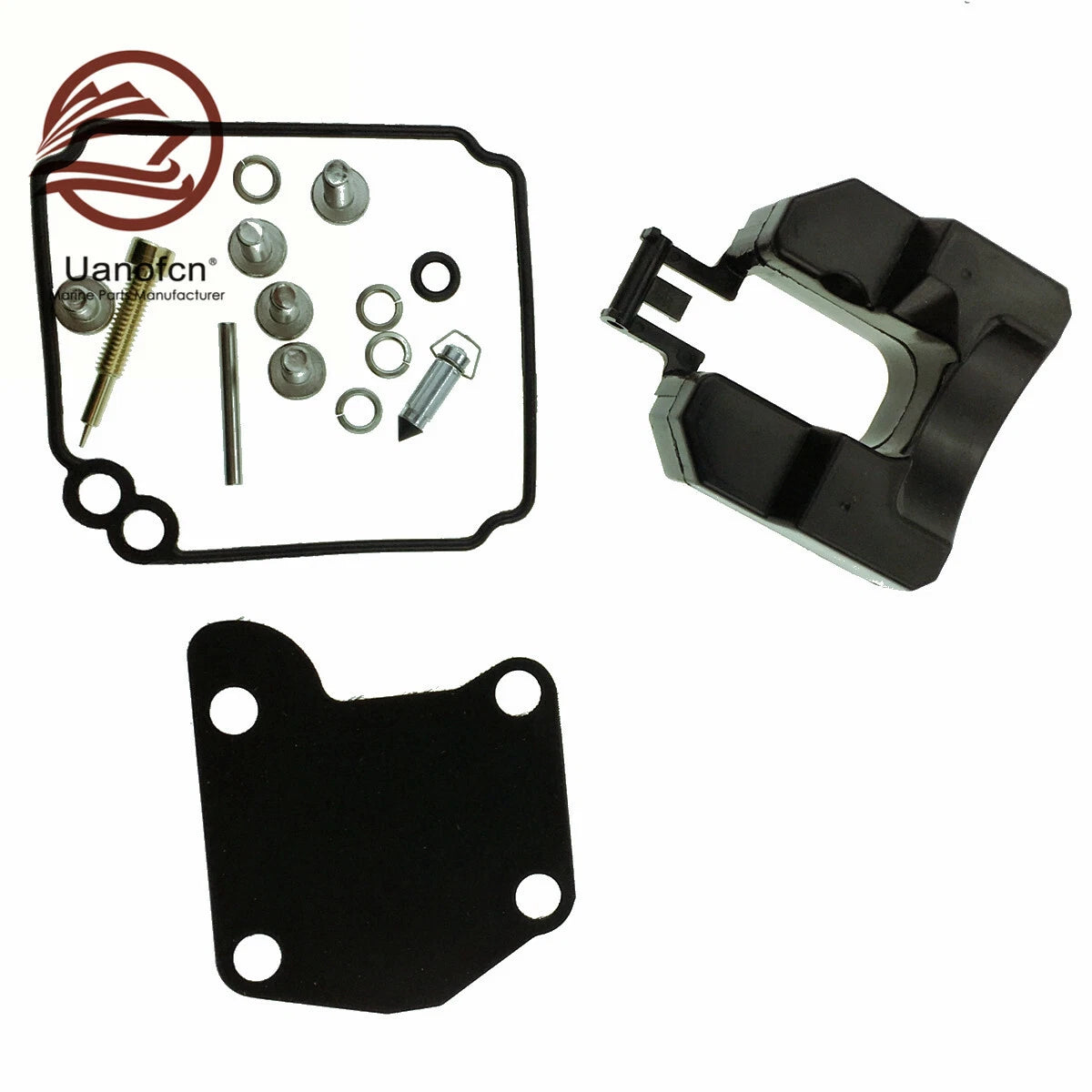 Carburetor Repair Kit for Yamaha 2-Stroke 9.9HP 15HP (1990–2000) 63V-W0093-00-00