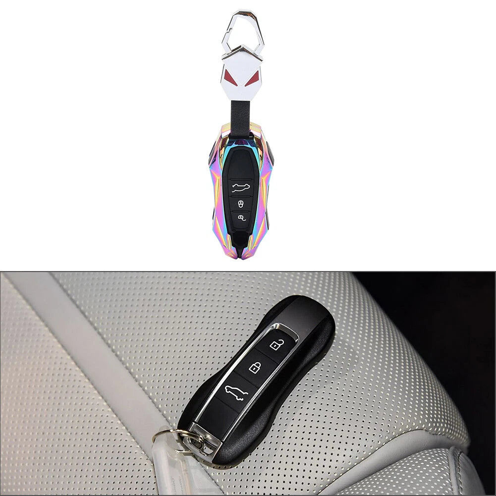1pc 3-Button Smart Key Fob Cover Case for Porsche 911 (2020–2025)