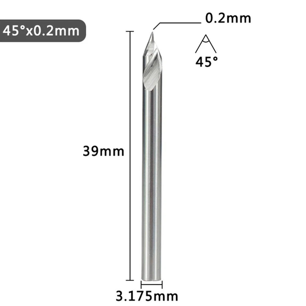 Engraving Bit Set for (0.1/0.2/0.3mm Tip)