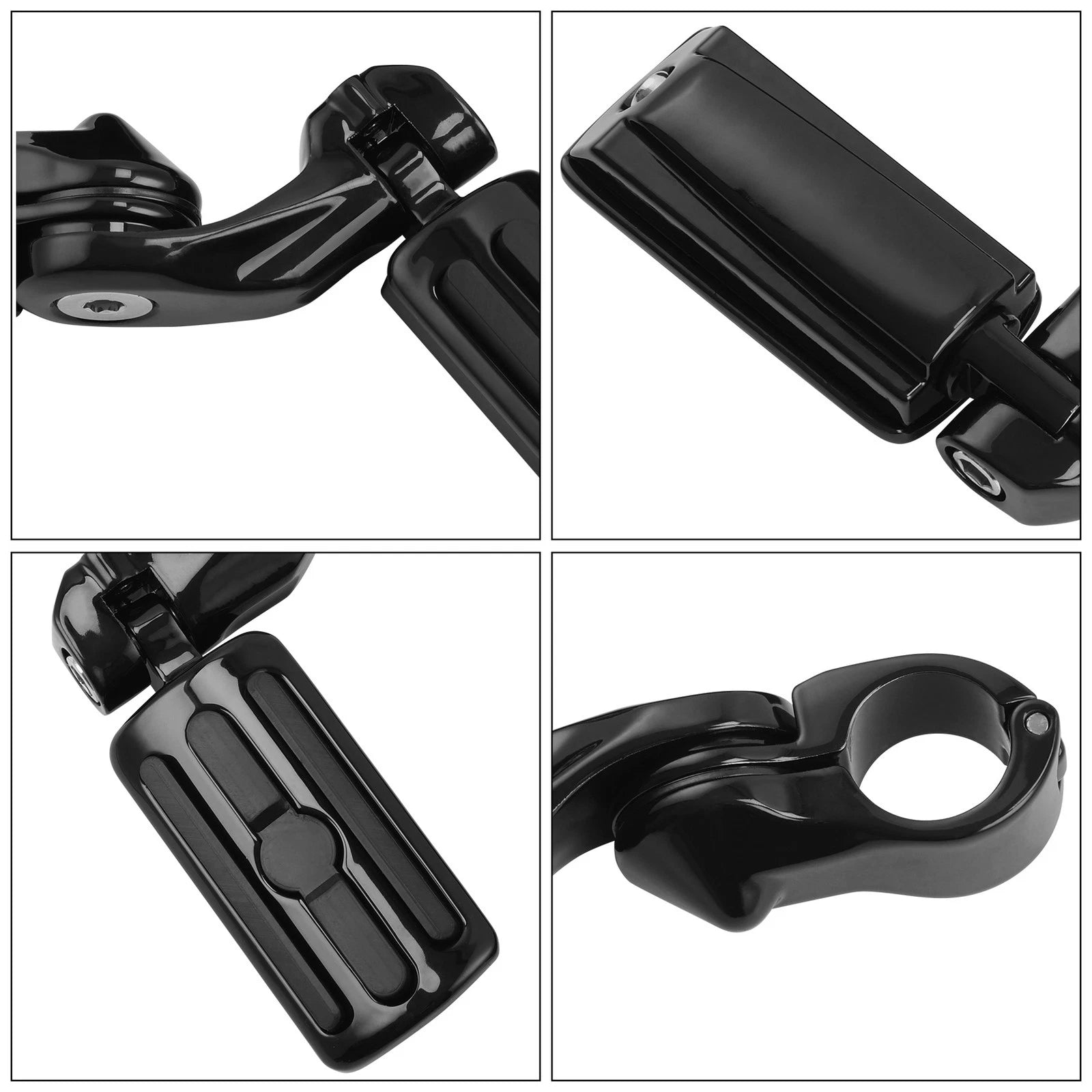 1-1/4" Universal Highway Foot Pegs for Harley (Fit Engine Guards)