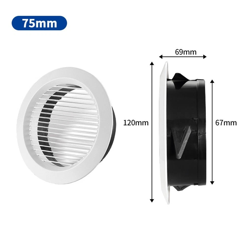 Ventilation Grille Cover for Applications (Easy Maintenance, ABS Material)