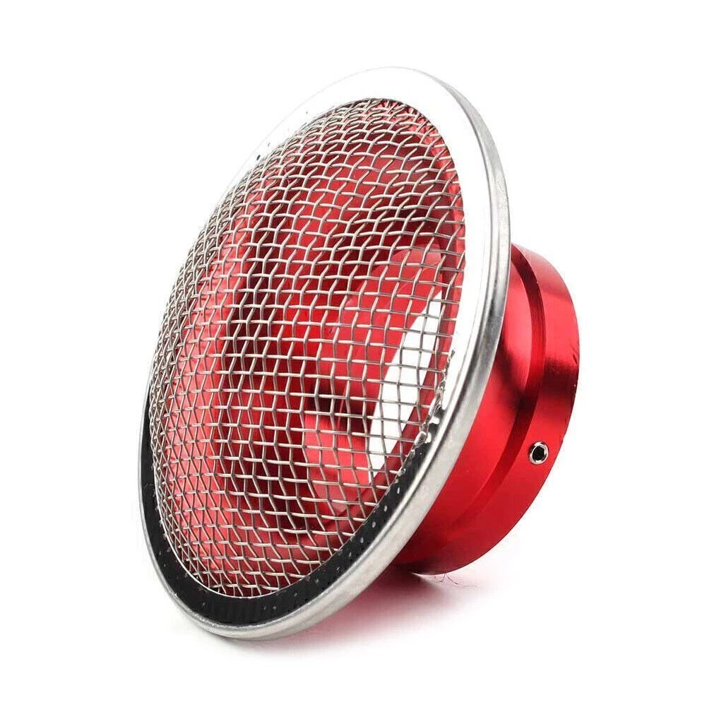 2" Velocity Stack Air Filter Cup for PWK21 PE28 30 Carb (CNC, Red)