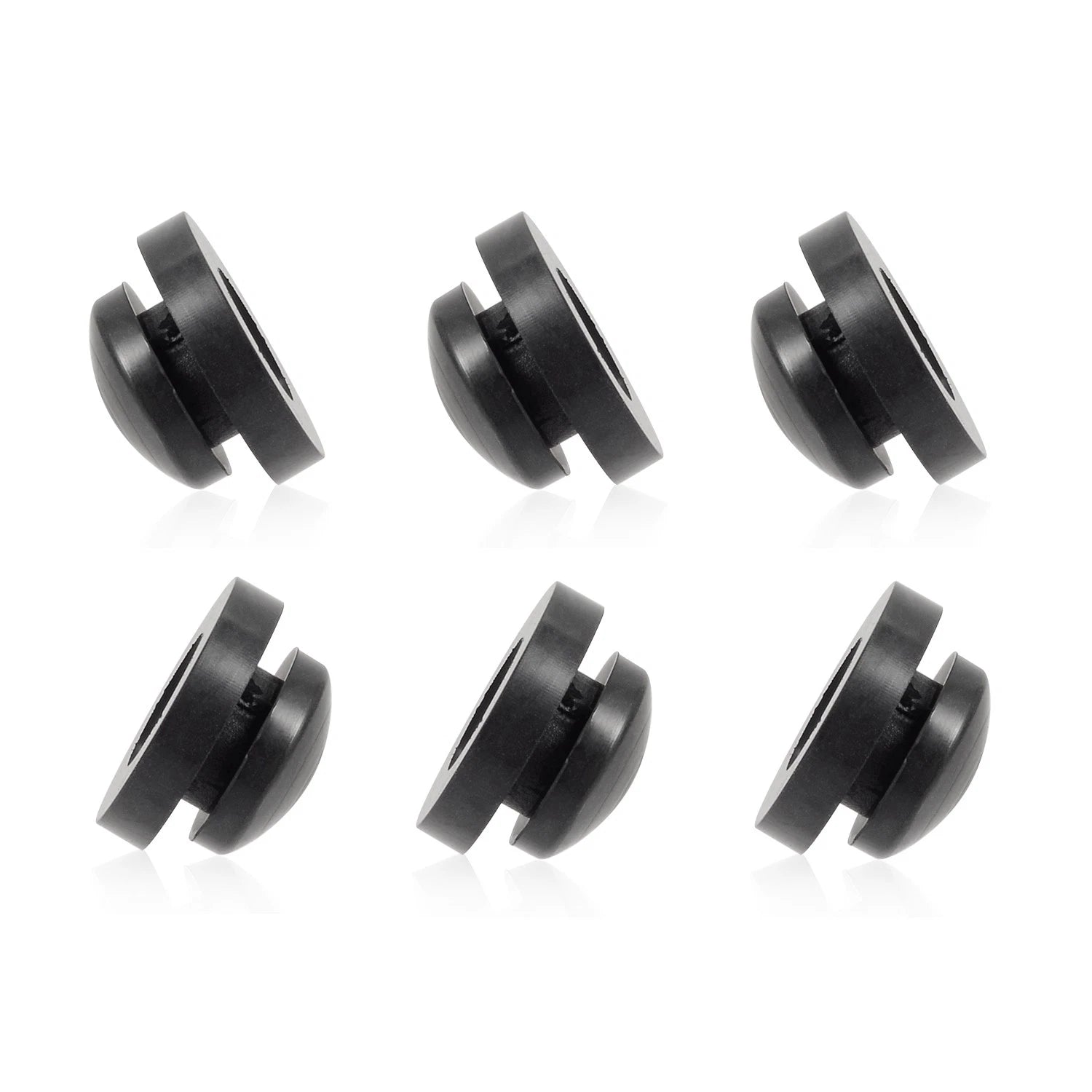 Set of 6 Front Fender Mounting Grommets for Honda FourTrax 250 TRX250R (1986–1989)