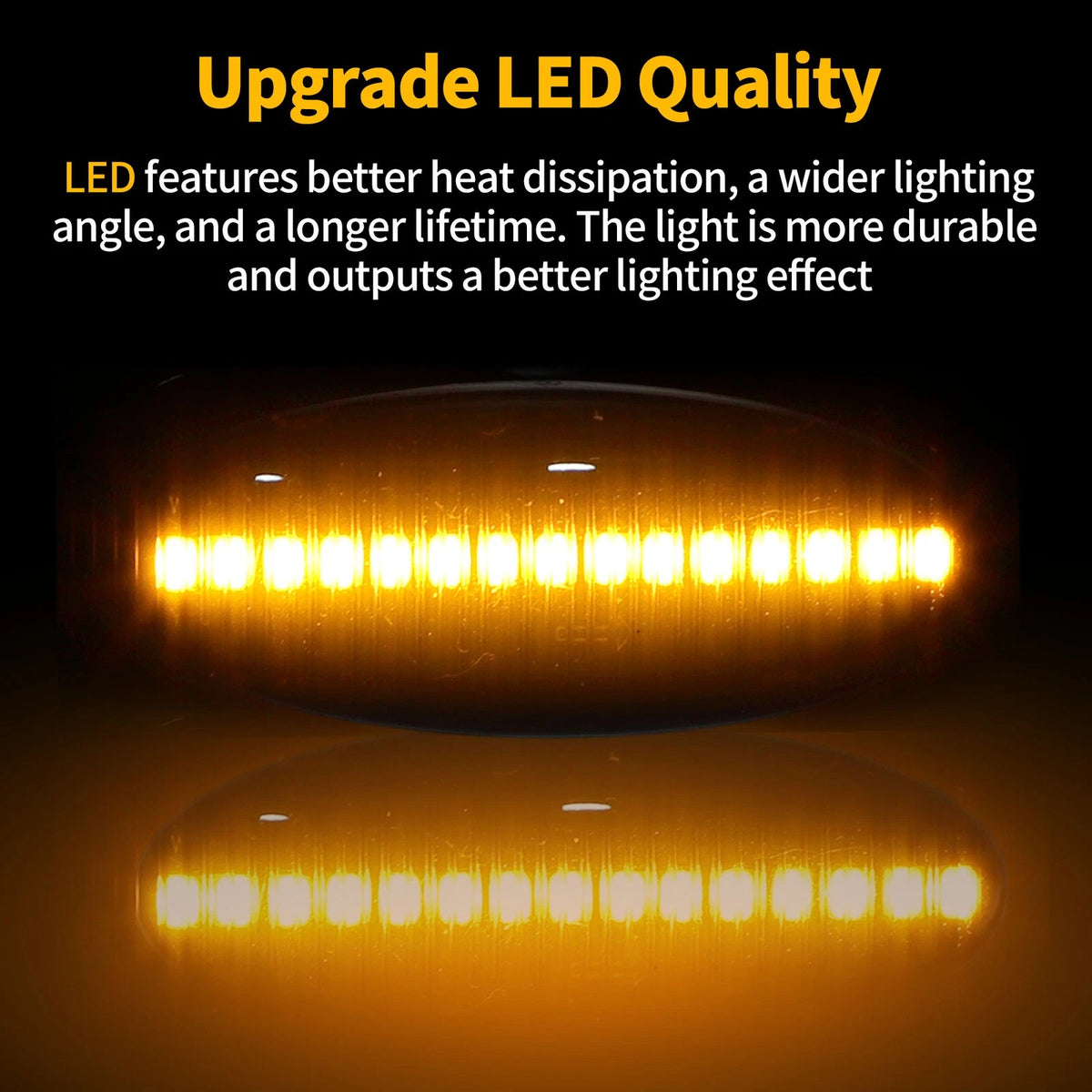 Turn Signal Lights for Nissan Cube (2009–2014) & Juke (2011–2014) 12V 1 Pair